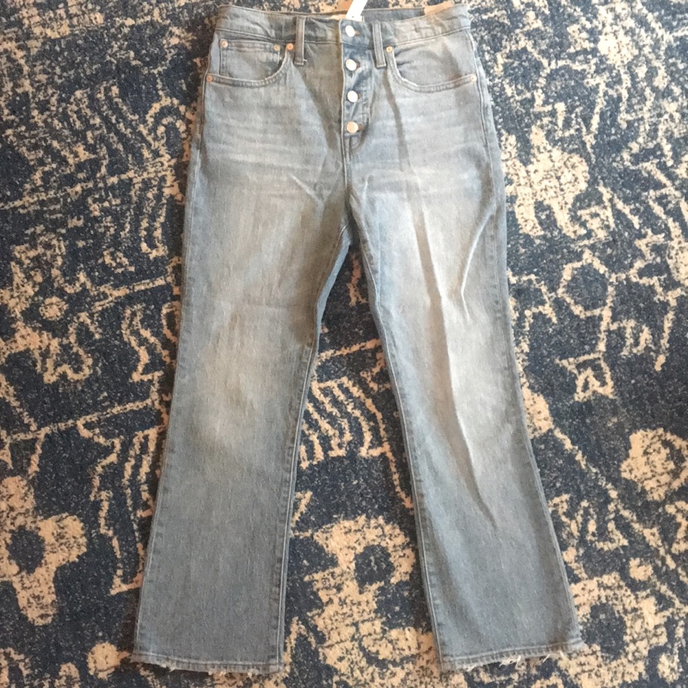Madewell Cali Demi-boot jeans 27 NWT